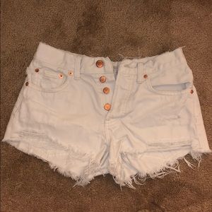Free People Denim Shorts